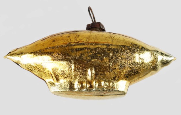 Ёлочная игрушка «Дирижабль СССР». 1940-1950-е.